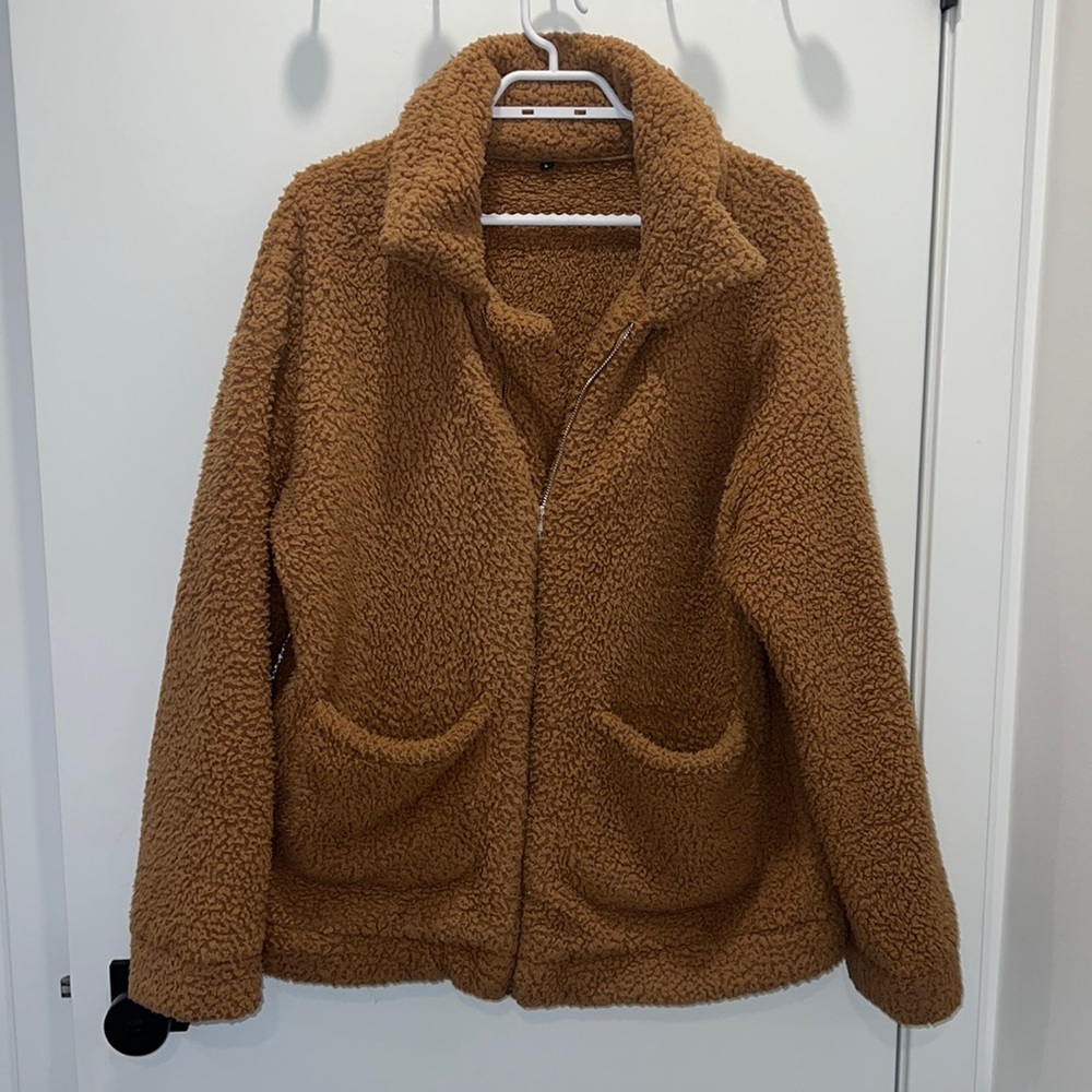 Fuzzy zip up